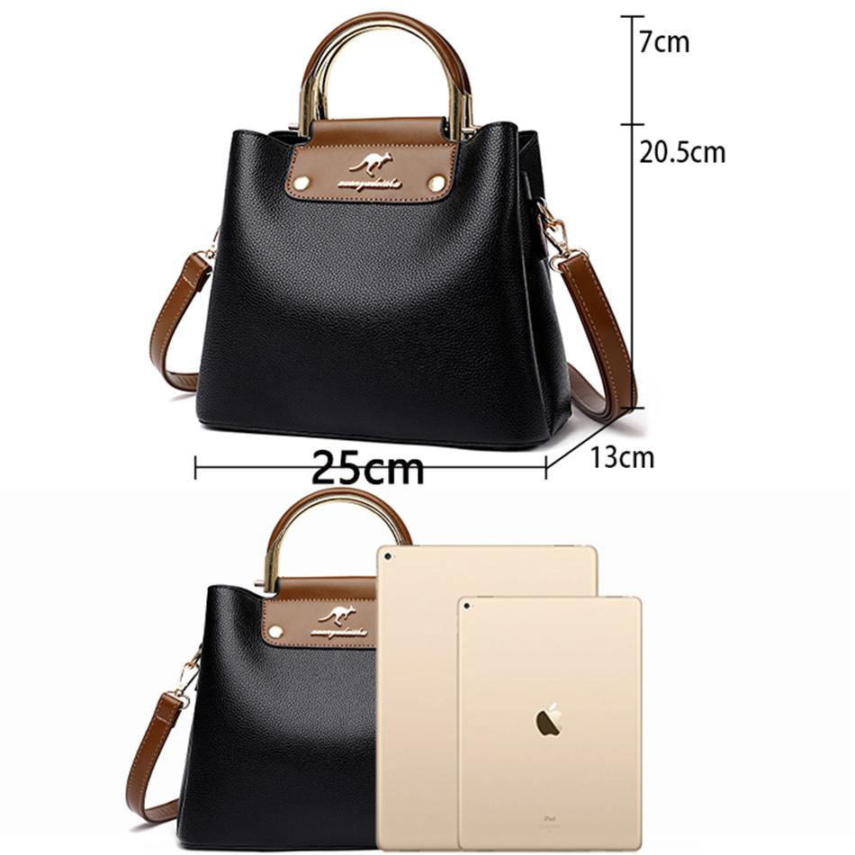 3 Lớp Giày Túi Da Cao Cấp Nhỏ Đeo Chéo Túi Xách Cho Nữ 2021 Túi Xách Cao Cấp Nữ Túi Thiết Kế Túi Đeo Vai