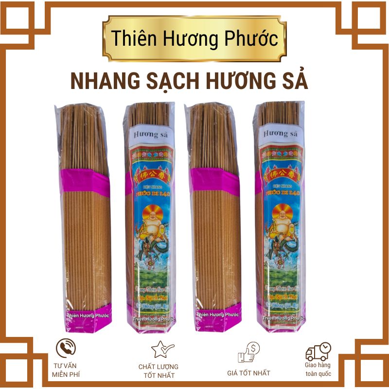 Nhang sạch hương sả 30cm 420g