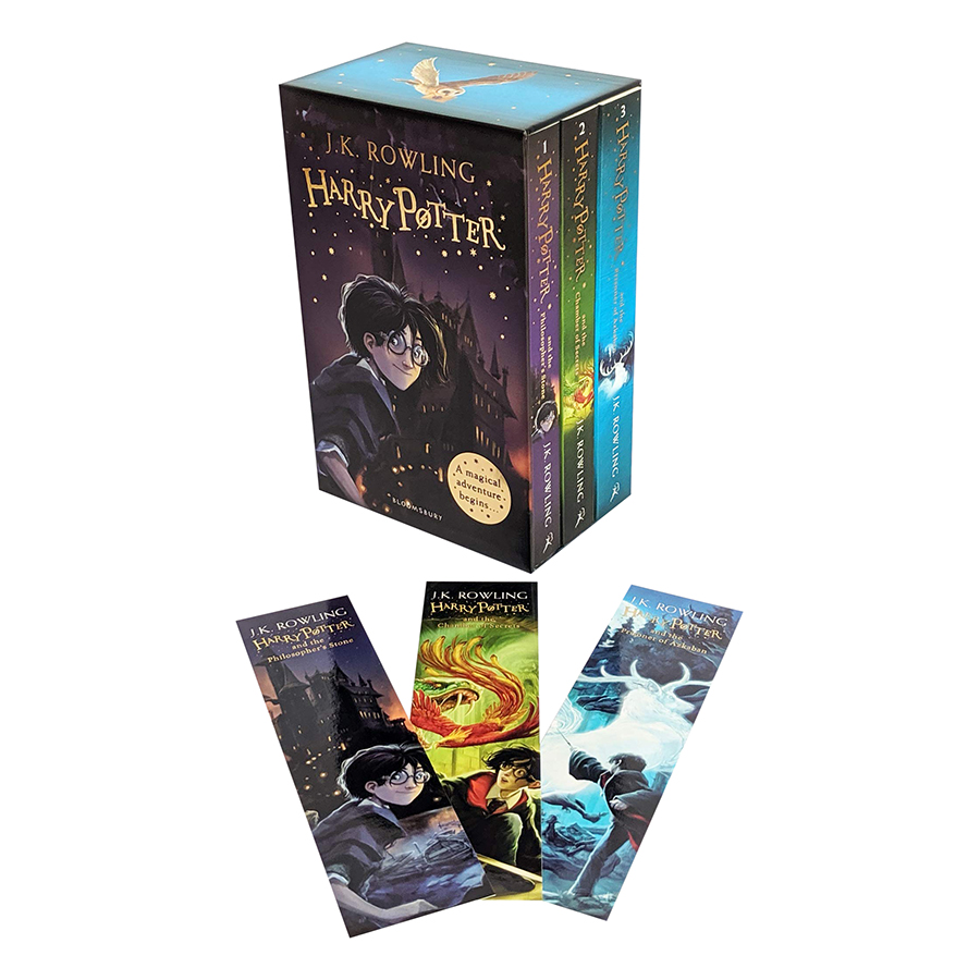 Harry Potter 1-3 Boxset: A Magical Adventure Begins Pb