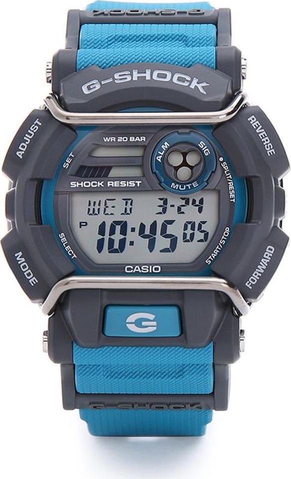 Đồng Hồ Nam Casio G Shock GD-400-2DR Dây Nhựa Màu Xanh - Giờ Thế Giới - Chống Nước 200m