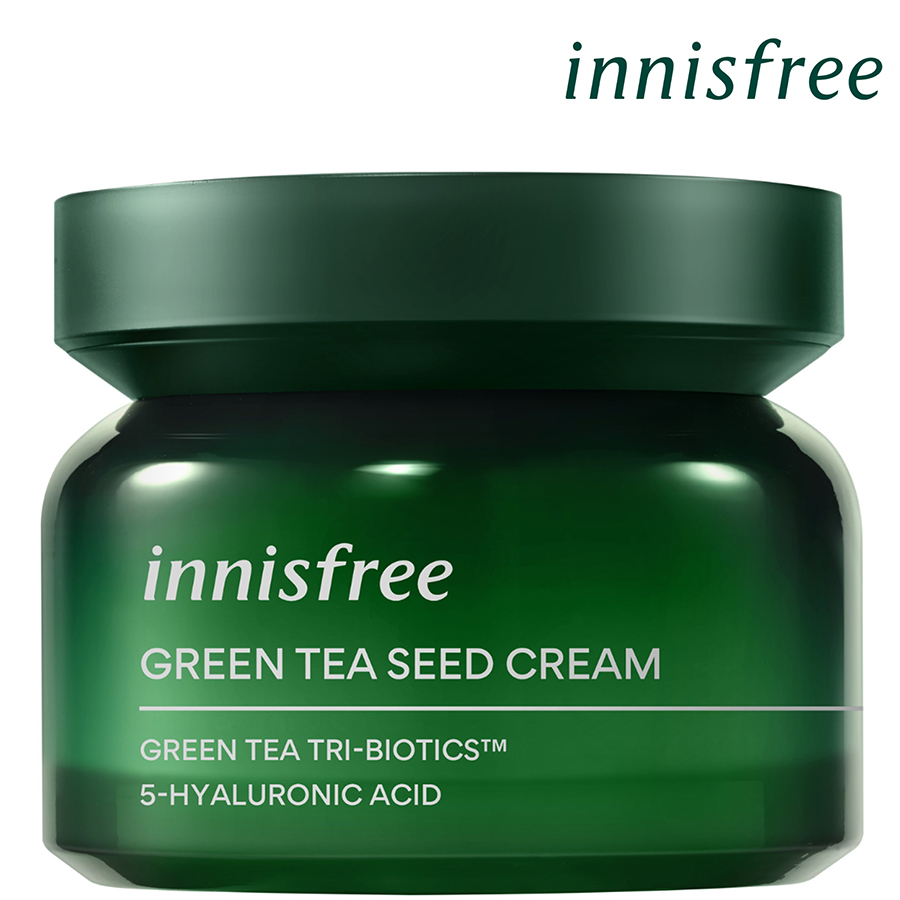 [Made in Korea] Kem dưỡng ẩm trà xanh innisfree Green Tea Seed Hyaluronic Cream 50ml