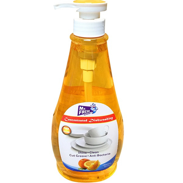 Nước rửa chén,bát Hương Cam Mr.Fresh 800ml