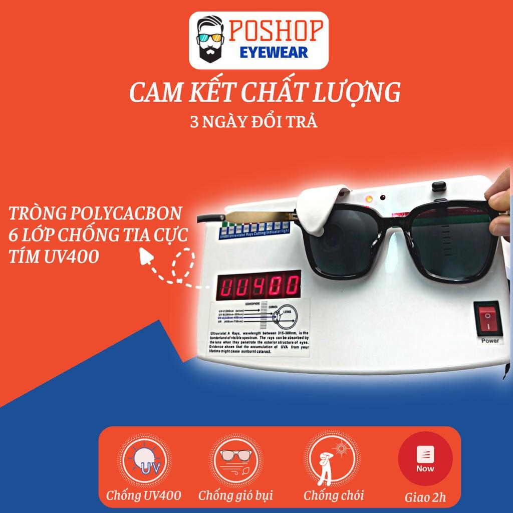 Mắt kính thời trang nữ POSHOP mắt mèo cao cấp chống tia cực tím uv màu sắc tinh tế dễ đeo V35