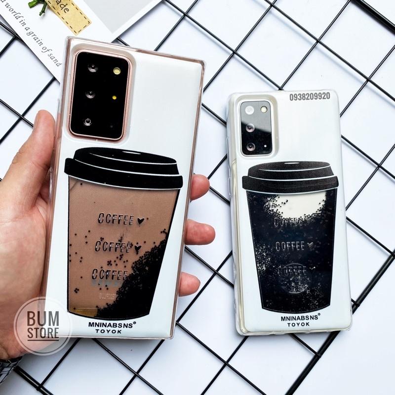 Ốp Lưng Dẻo Coffee Cho Dòng Samsung Galaxy S20 Ultra / S20 Plus / Note 20 Ultra / Note 20 / S20 FE