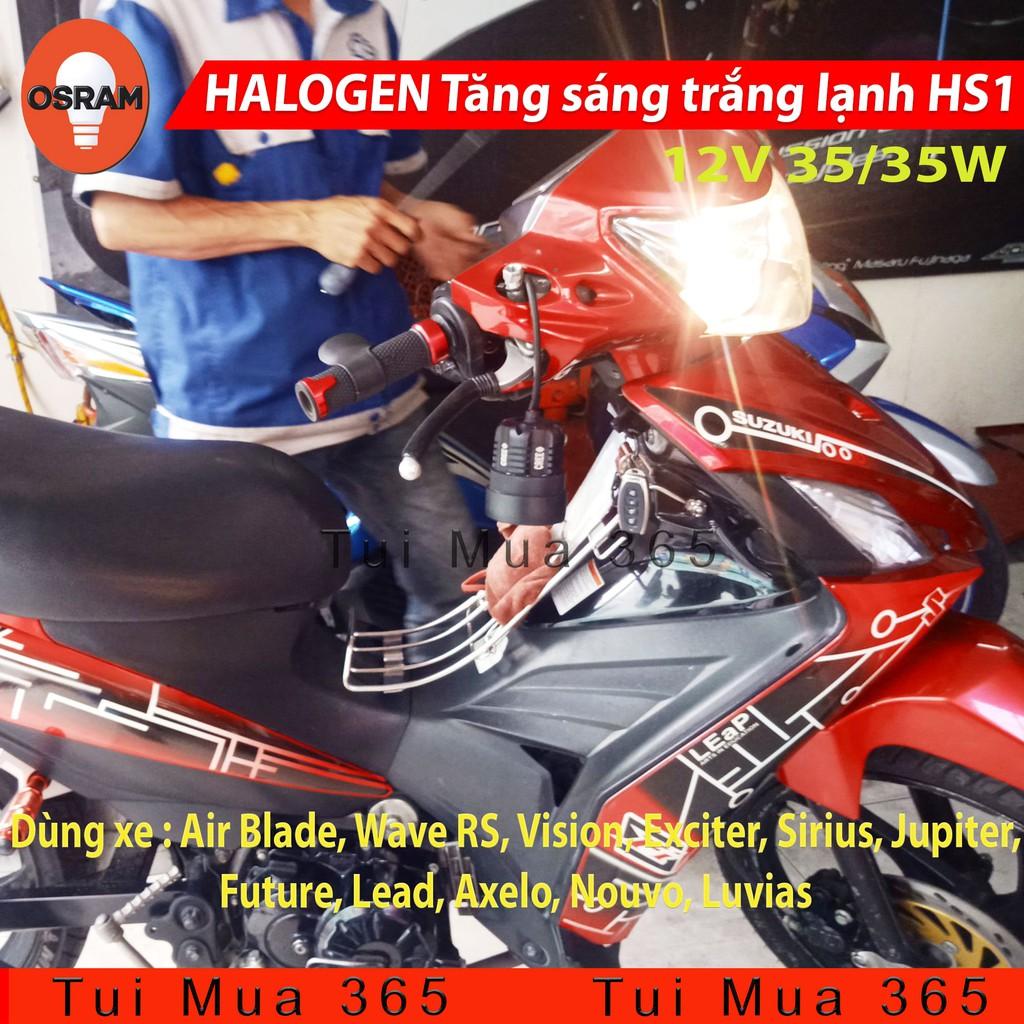 Bóng đèn HS1 HALOGEN OSRAM Air Blade, Wave RS, Vision, Exciter, Sirius, Jupiter, Future, Lead, Axelo, Nouvo, Luvias