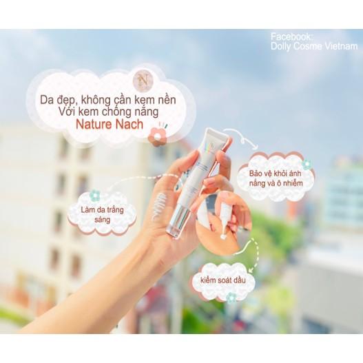 KEM CHỐNG NẮNG NATURE NACH SPF 50 PA+++ CHIẾT XUẤT HOA LÀI TRẮNG