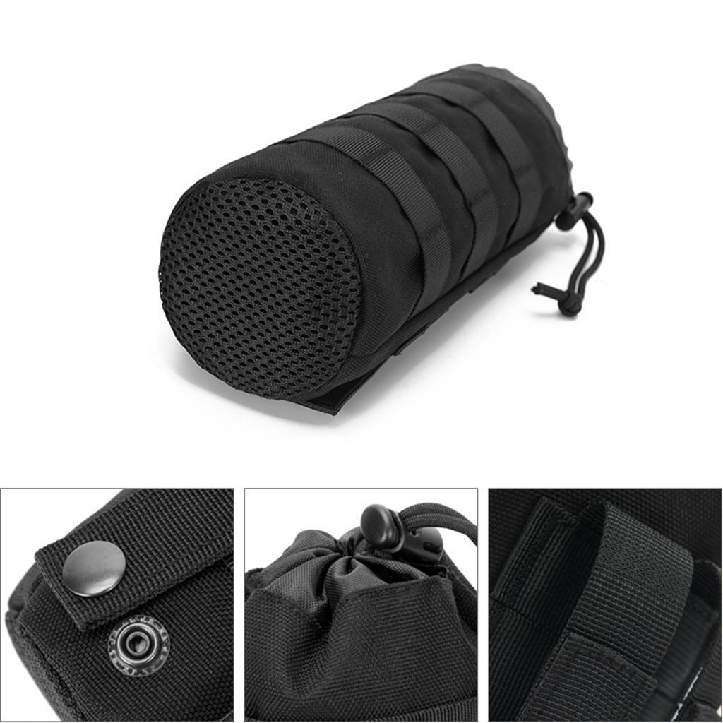 Molle Water Bottle Carrier Pouch Outdoor Carry Bag