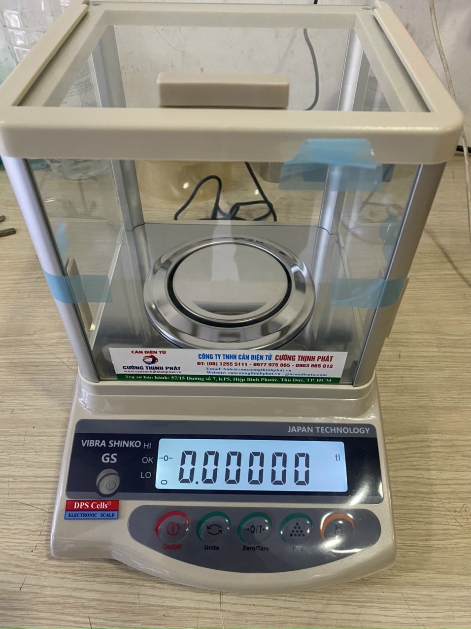 Cân Phân Tích GS3203A cân 3 số lẻ 320g x 0.001g.