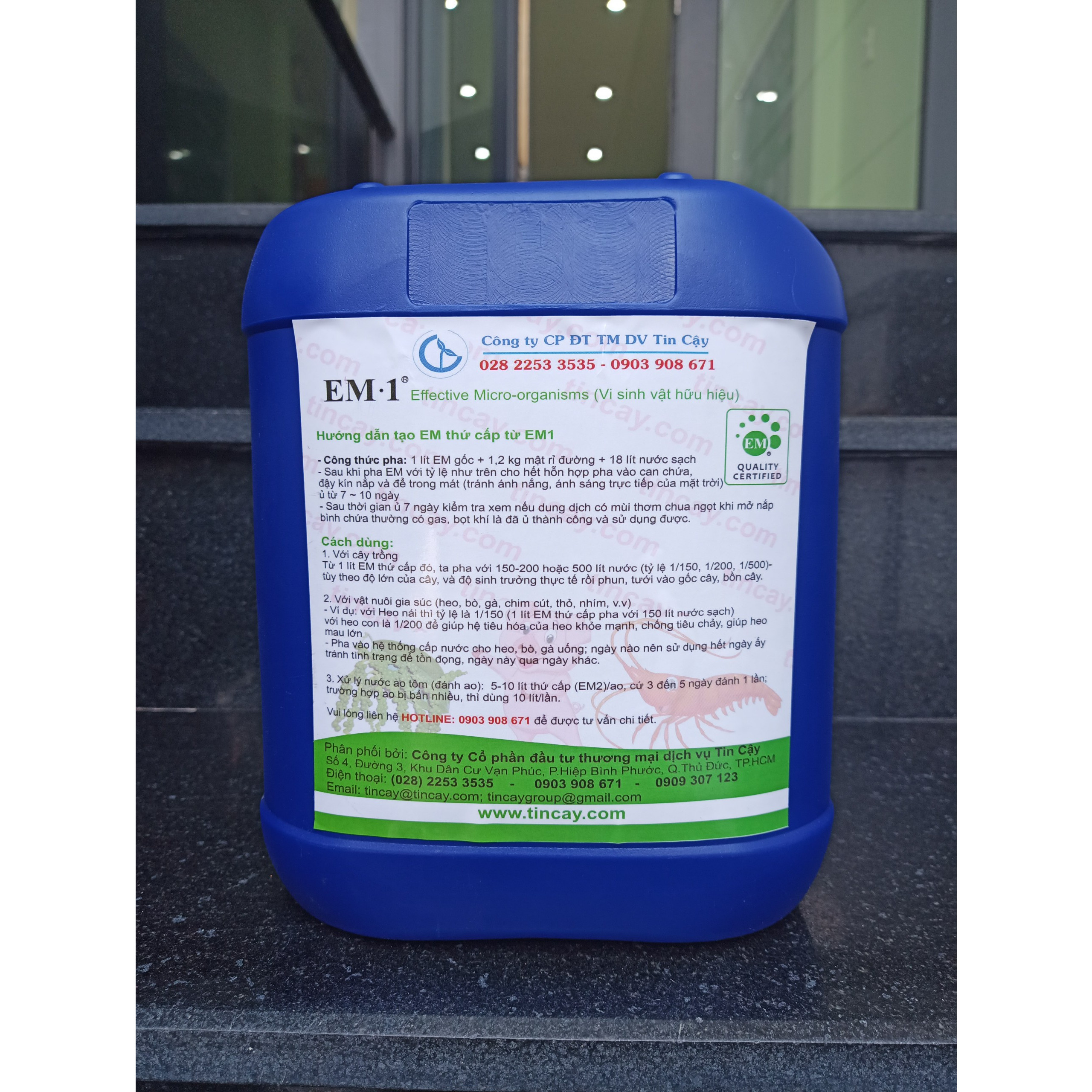 Chế Phẩm Sinh Học EM1 Can 5L