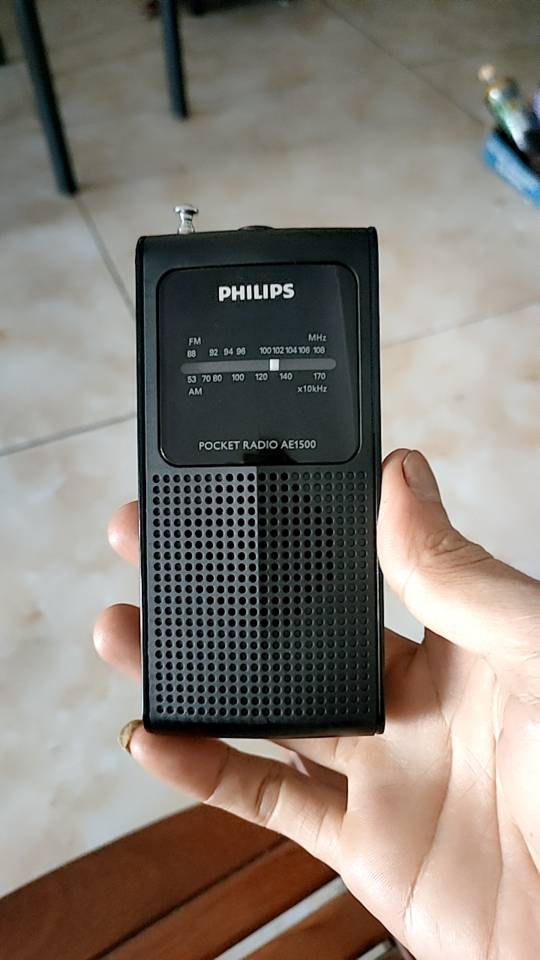 ĐÀI RADIO MINI BỎ TÚI PHILIPS AE1500 hàng nhập khẩu