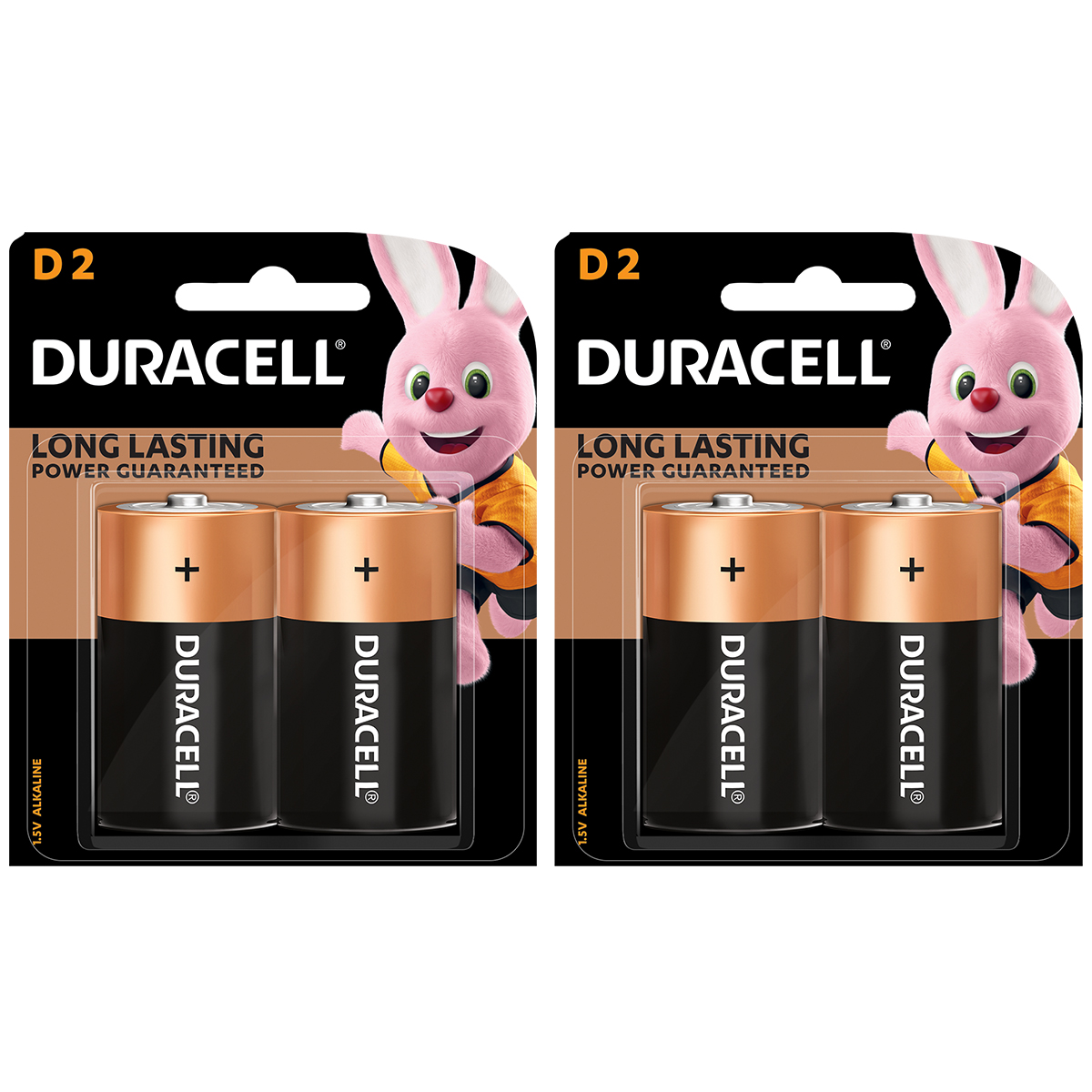 Combo 4 viên Pin Kiềm Duracell D (2 viên/ vỉ x 2 vỉ) - O000021