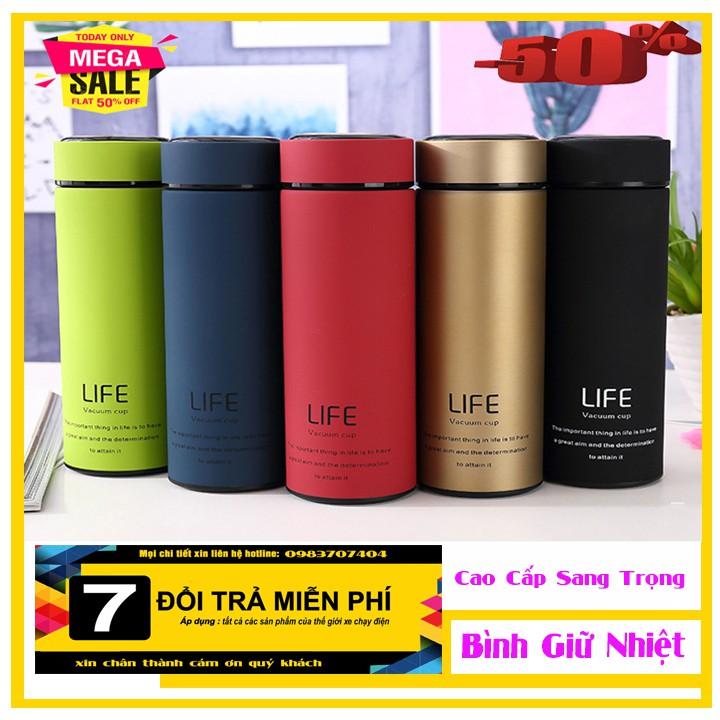 Bình giữ nhiệt chất lượng cao ruột inox LIFE 500ml