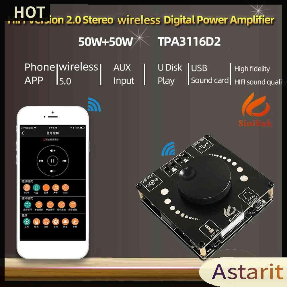 Mô Đun Khuếch Đại Âm Thanh HiFi Kênh Kép XY-AP50H 50Wx2 APP