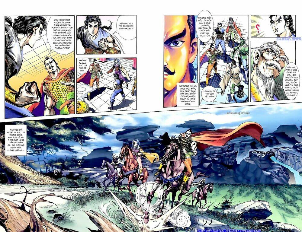 thiên tử truyền kỳ 1 - cơ phát khai chu bản chapter 150 7