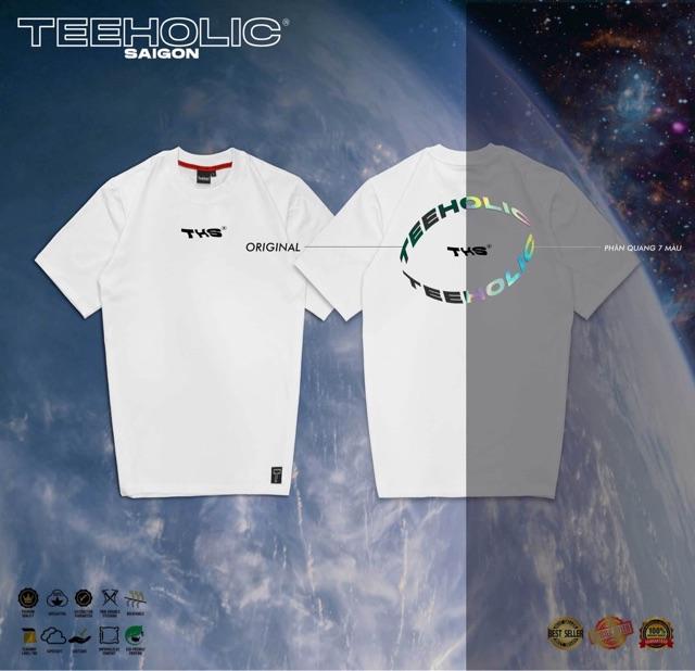 Áo Thun Unisex In Hình Logo TeeHolic Phản Quang