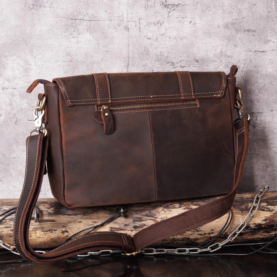 TÚI ĐEO CHÉO IP200 DA BÒ SÁP