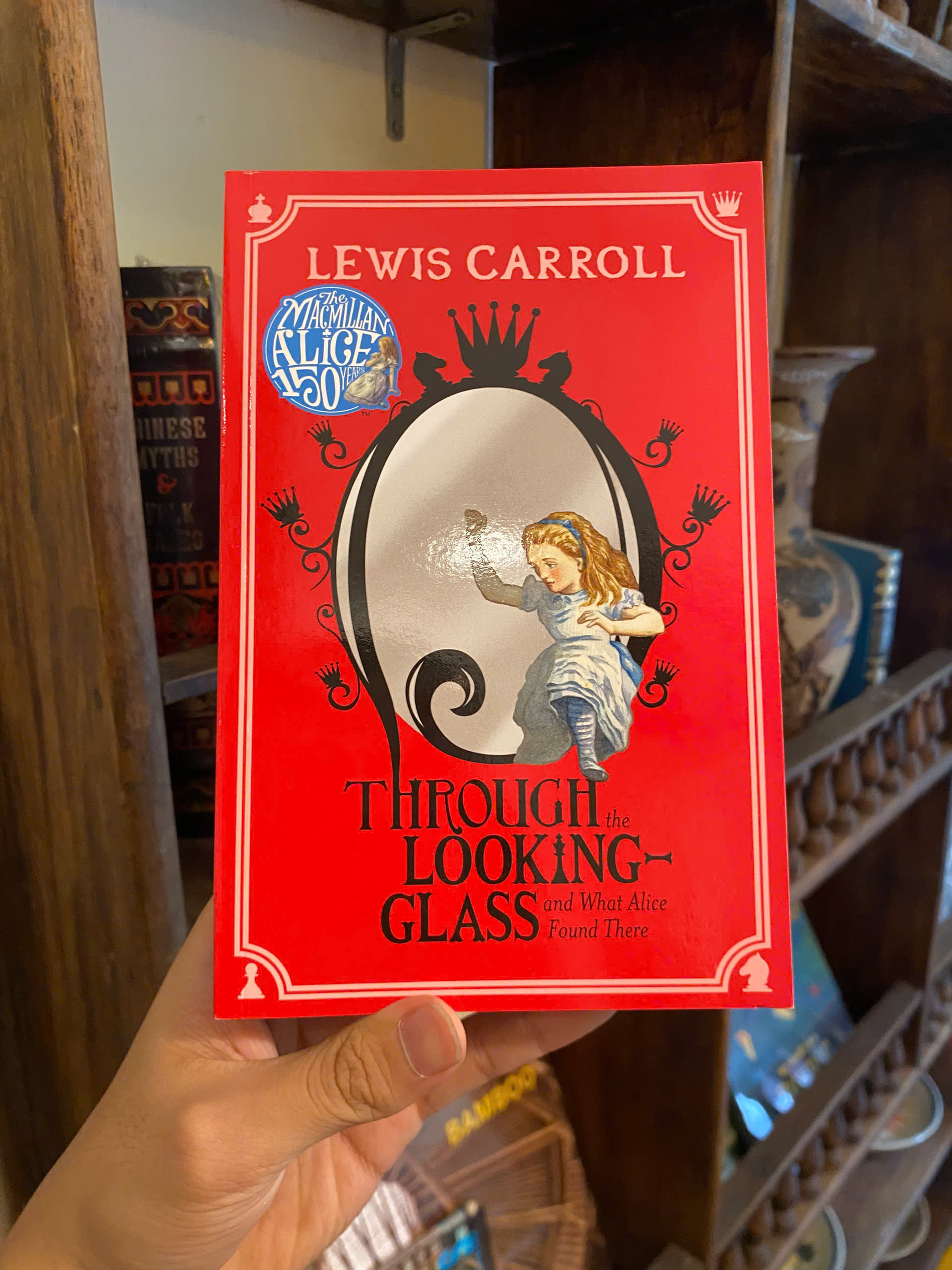 Sách - Through the Looking-Glass: And What Alice Found There by Lewis Carroll /Children English Book