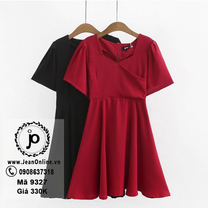 BIGSIZE nữ - Đầm cổ nhọn