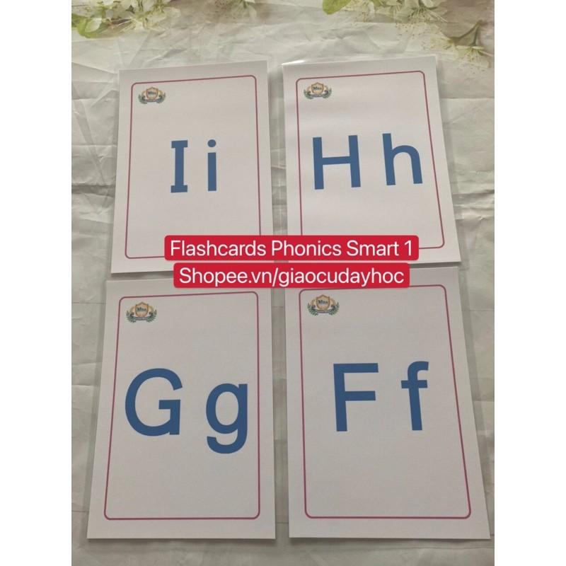 Flashcards Tiếng Anh Smart Phonics 1 -ép plastics bền đẹp