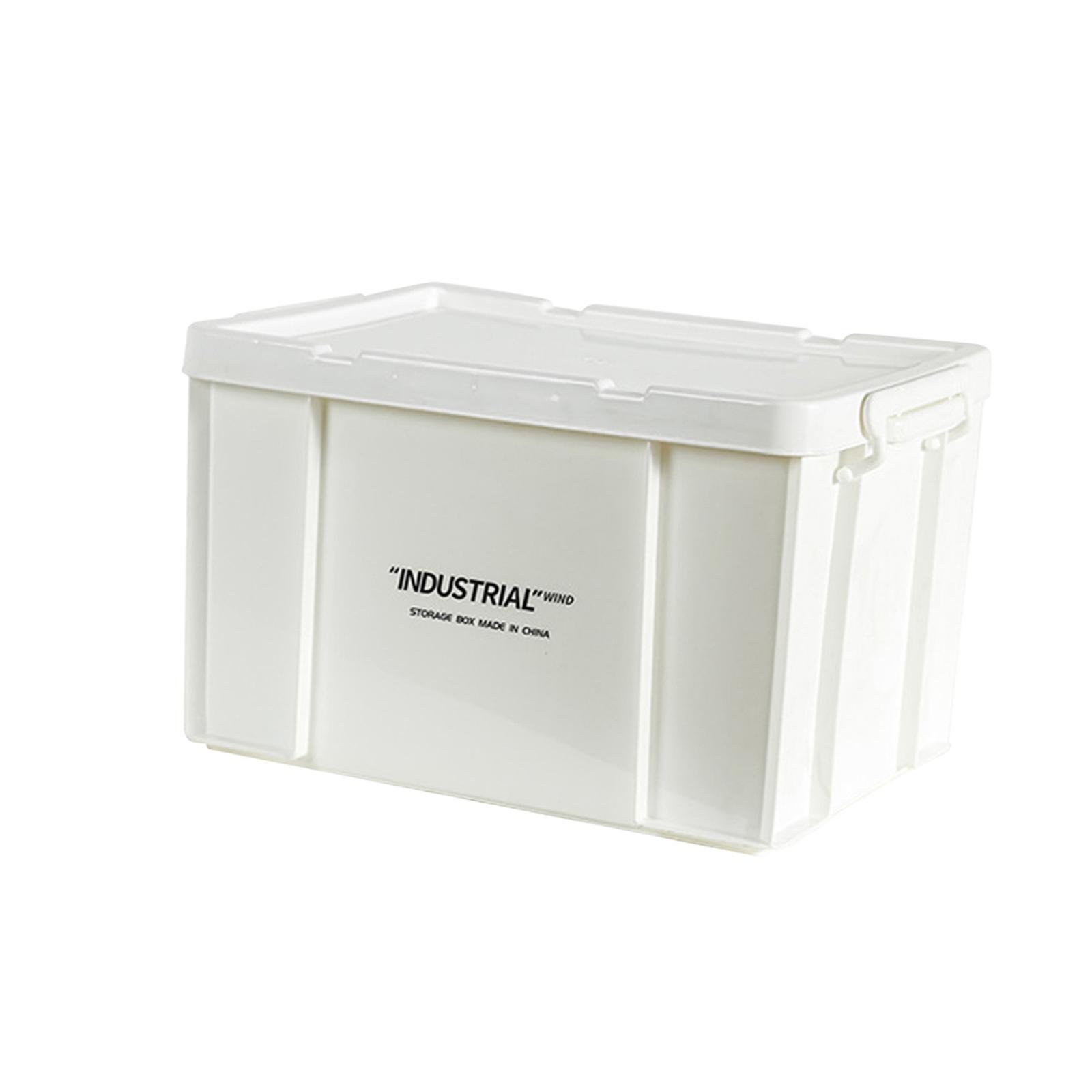 Camping Storage Box Organizer Multipurpose Durable Space Saving with Lid Storage Container Storage Bin for Fishing Home Closet Garage Hiking