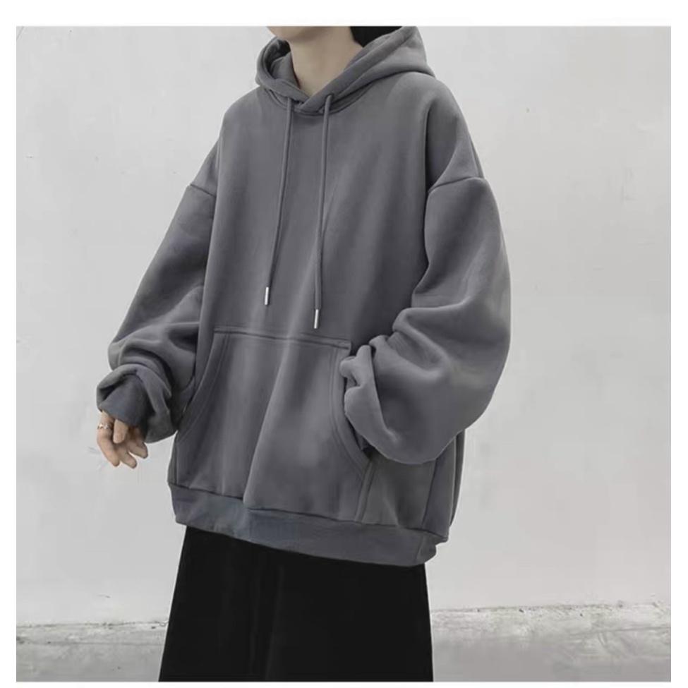 ÁO KHOÁC NỈ HOODIE TRƠN TÚI BỰ GIỮA CHẤT VẢI NỈ BÔNG DÀY LOẠI 1 MẶC SIÊU ẤM ÁP UTT