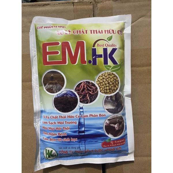 Combo Mật rỉ đường, Em.hk, trichoderma ủ phân hữu cơ, phân từ rác thải, bón rau hoa cây kiêng