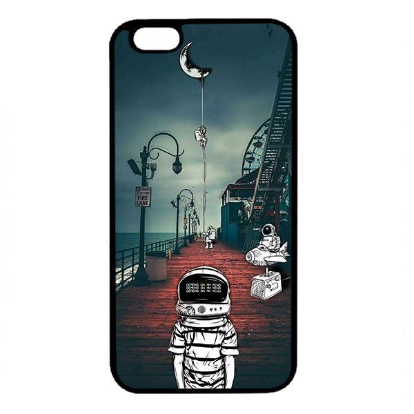 Ốp lưng dành cho Iphone 6 Plus Phi Hành Gia Cô Đơn - Hàng Chính Hãng