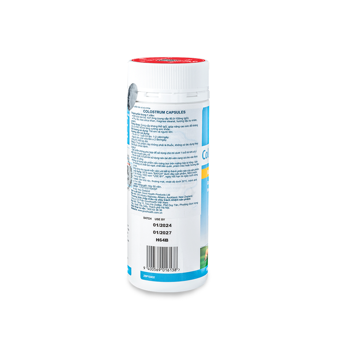 Sữa non dạng viên Goodhealth Immunoactive Colostrum tăng sức đề kháng, tăng kháng thể