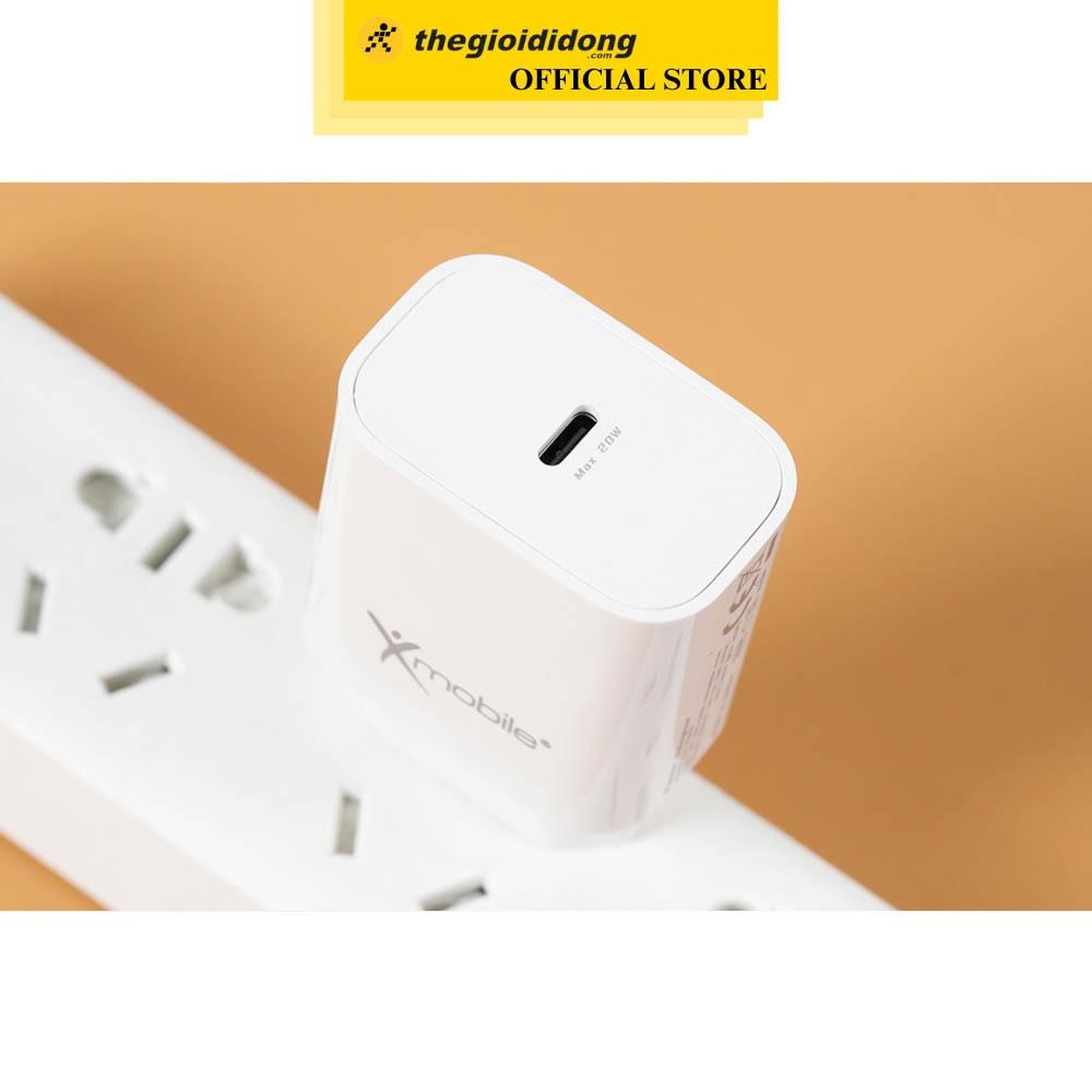 Adapter Sạc Type C PD 20W Xmobile CS-TC041 - Hàng Nhập Khẩu