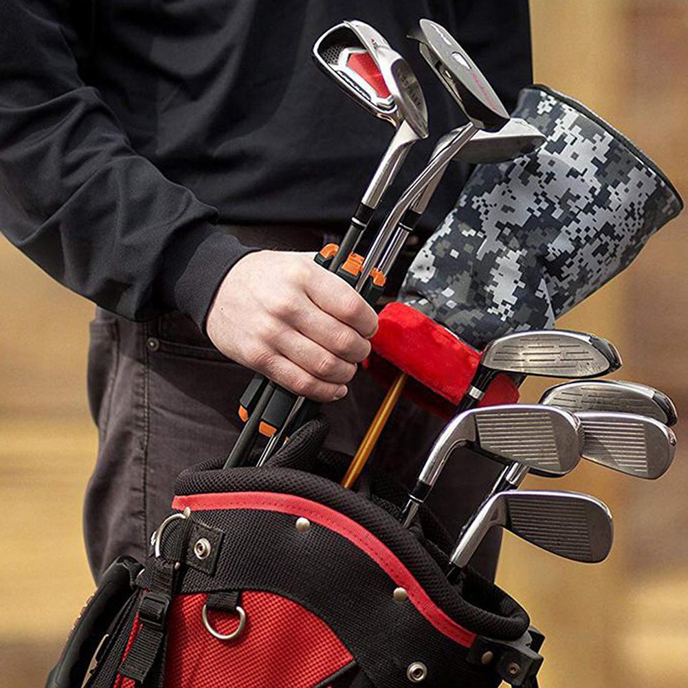 Câu lạc bộ golf tổ chức câu lạc bộ golf di động cố định clip clip đứng câu lạc bộ golf giá đỡ giá đỡ các phụ kiện thể thao ngoài trời Color: Grey