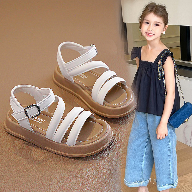 Giày Sandals đế bằng - GSD9021, giày quai hậu cho bé gái, thể thao siêu nhẹ, êm nhẹ chống trơn trượt