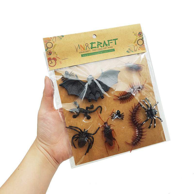 Bộ 10 Mô Hình Nhựa Trang Trí Halloween - Vinacraft HLW 23