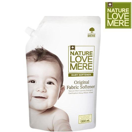 Nước Xả Dịu Nhẹ Cho Bé Nature Love Mere Original Túi 1.3L