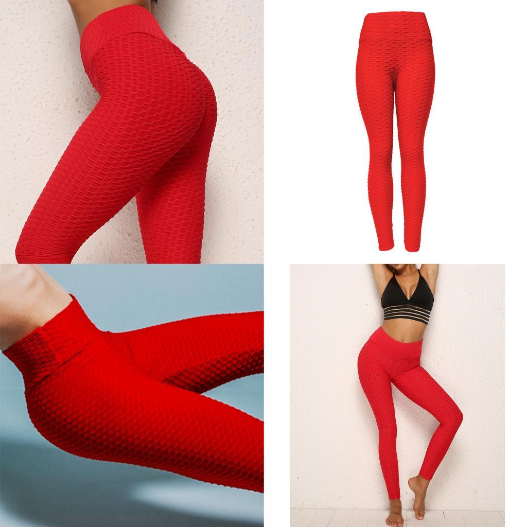 Women Yoga Pants High Waist Push Up Workout Leggings