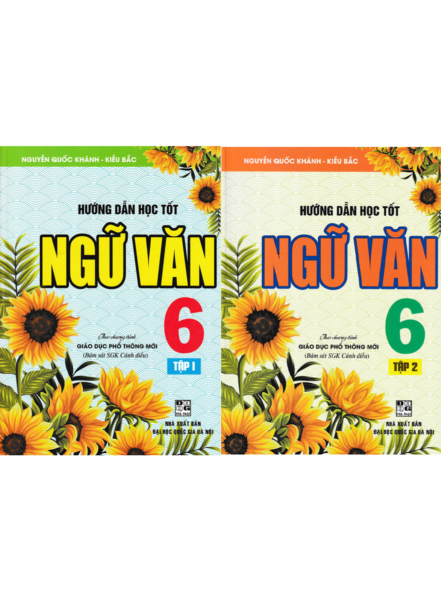 COMBO HƯỚNG DẪN HỌC TỐT NGỮ VĂN 6 - TẬP 1+2