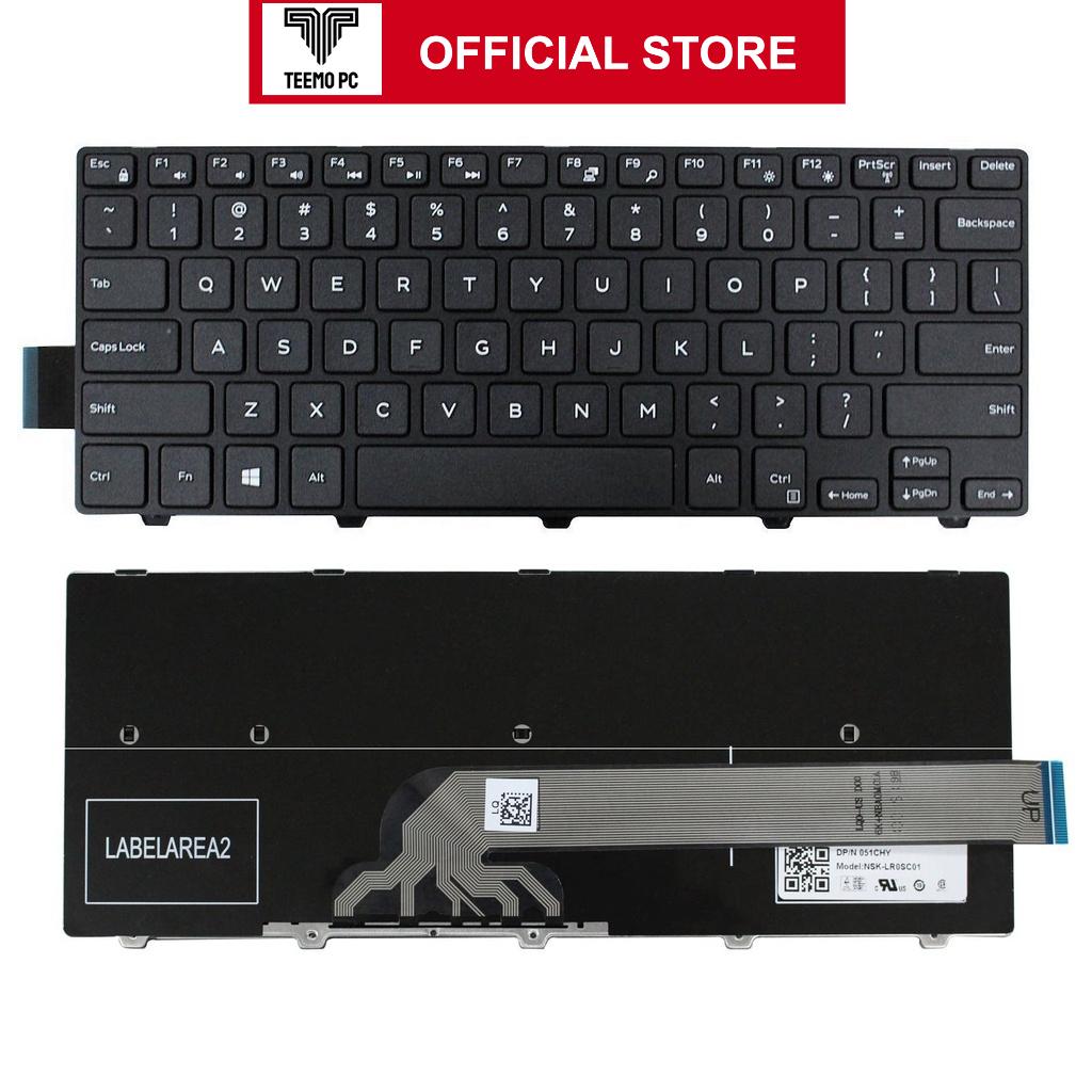 Bàn Phím Tương Thích Cho Laptop Dell Inspiron 5447 N5447 N5447A - Hàng Nhập Khẩu New Seal TEEMO PC KEY1051