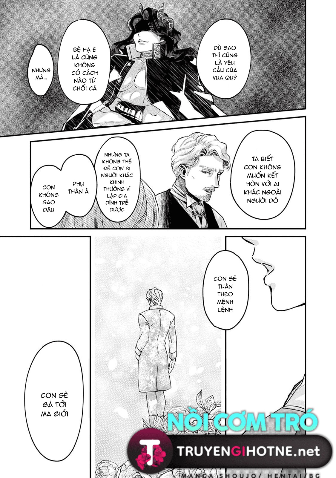 hoàng tử ma giới và cô dâu mới của ngài ta chapter 1.1 7
