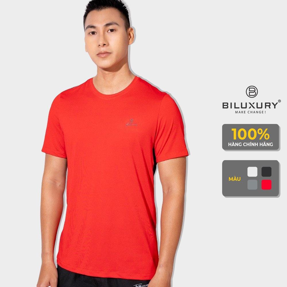 Áo Thun Nam Ngắn Tay Cổ Tròn Chất Liệu Thun Lạnh Cotton Cao Cấp Trẻ Trung, Thoáng Mát Chính Hãng BiLuxury 5APKT001