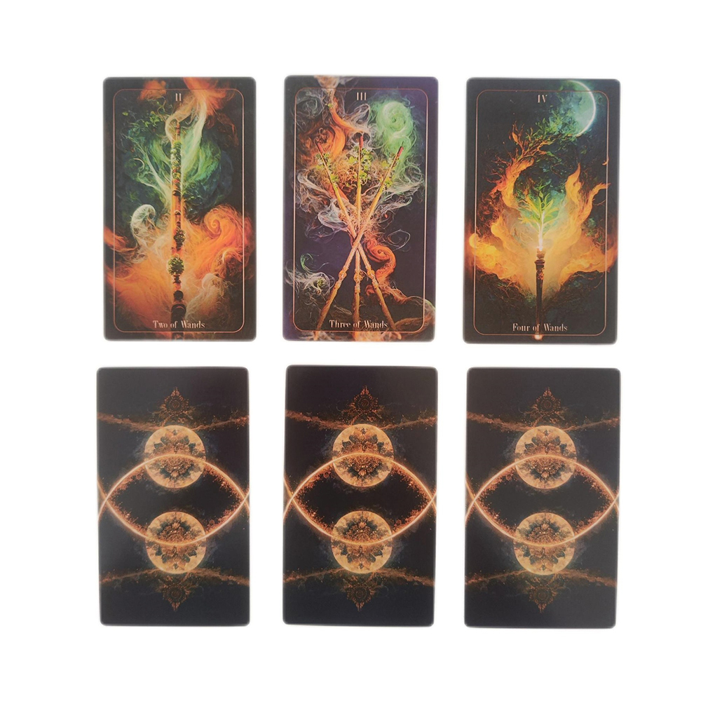 [Size Gốc] Bộ bài Delusion Tarot 78 lá bài 7x12 Cm đá thanh tẩy
