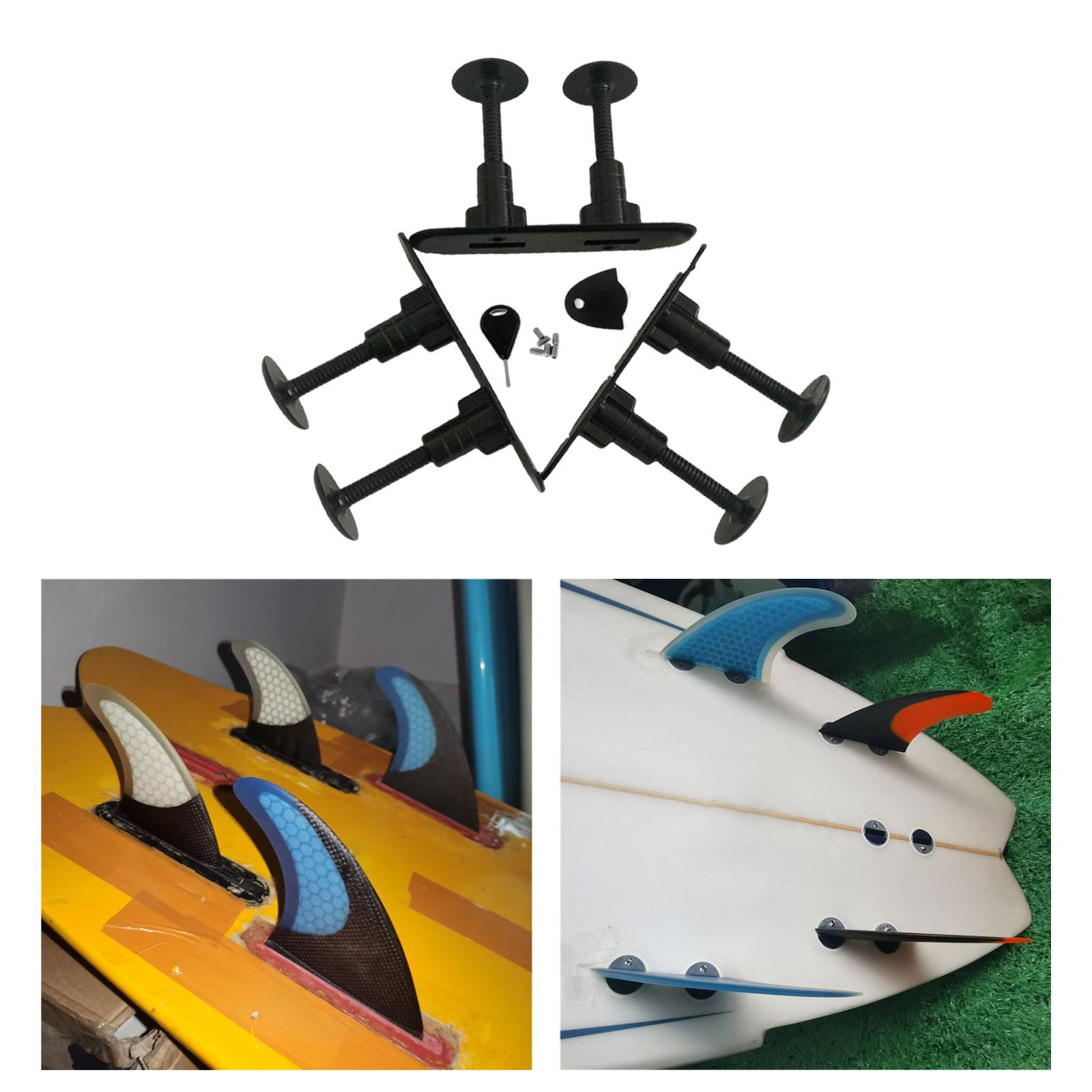 3Pcs Surfboard Fin  Used for  Base Surfboard Accessories