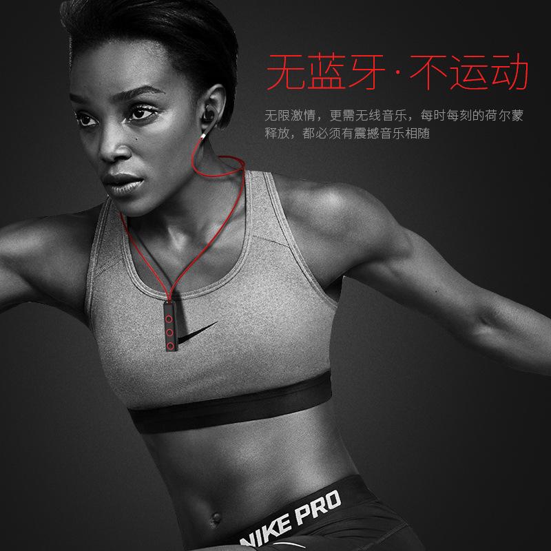 Giá thấp nhất giao ngay Tai nghe Bluetooth nút tai nghe nhạc không dây in-ear tai nghe chạy bộ thể thao treo tai đôi tai cổ treo quạt hút nam châm