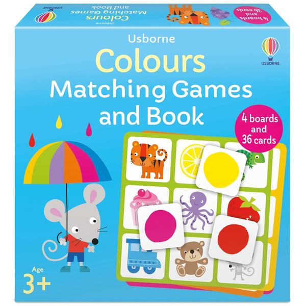 Colours Matching Games And Book