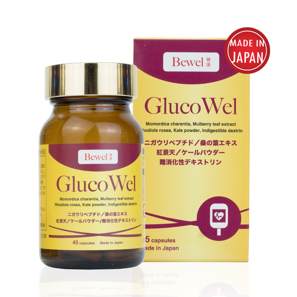 Thực phẩm chức năng hỗ trợ điều trị tiểu đường từ Nhật Bản Bewel Glucowel