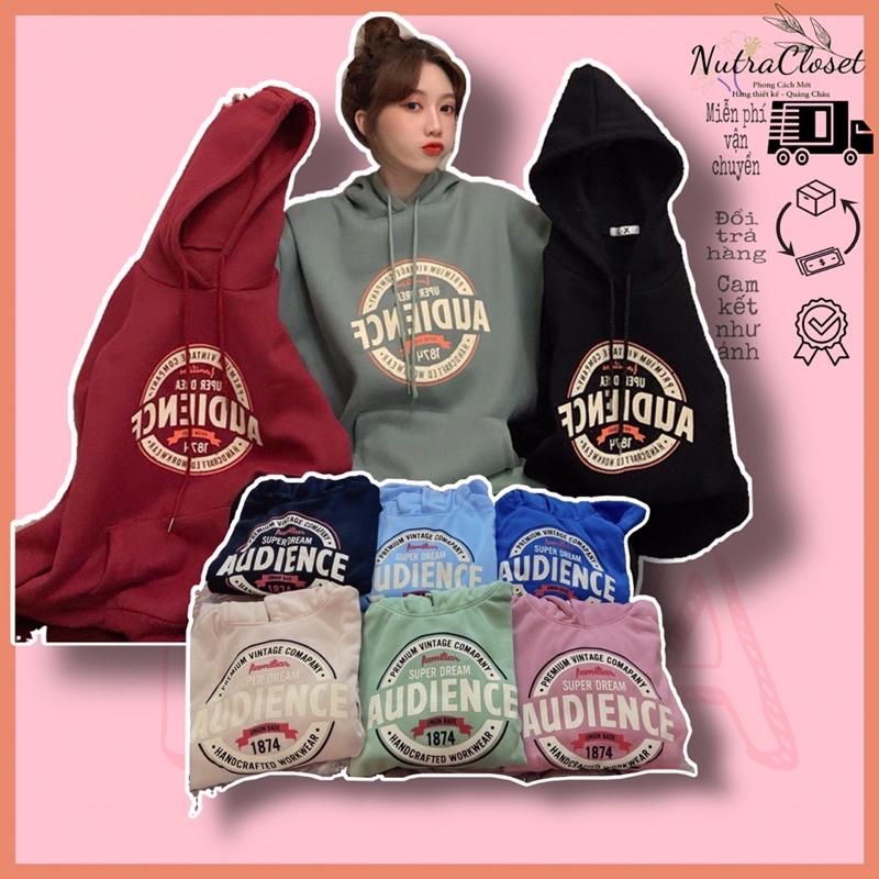 Áo khoác chui đầu hoodie nỉ ngoại tay phồng UNISEX ulzzang nam nữ AN874