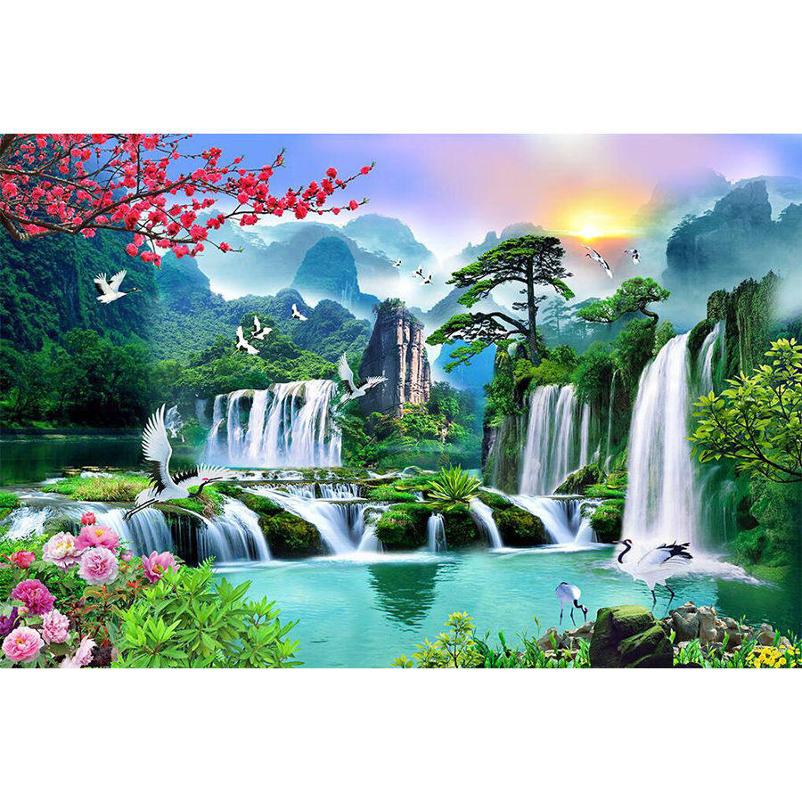 Tranh gạch 3d mẫu 19