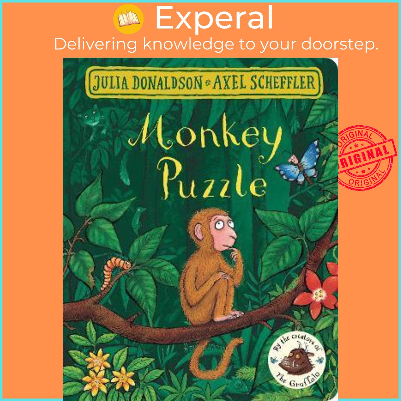 Sách - Monkey Puzzle by Julia Donaldson Axel Scheffler (UK edition, paperback)