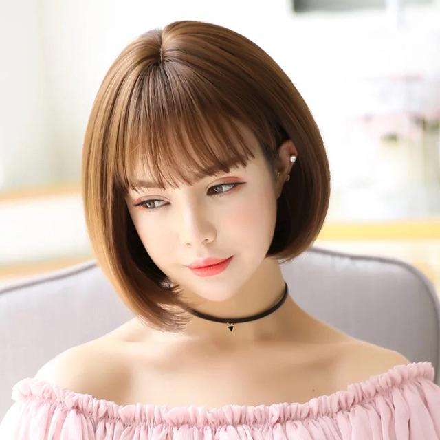 BỘ VIC MÁI THƯA CỤP NHẸ VIDEO THẬT Tóc giả đẹp
