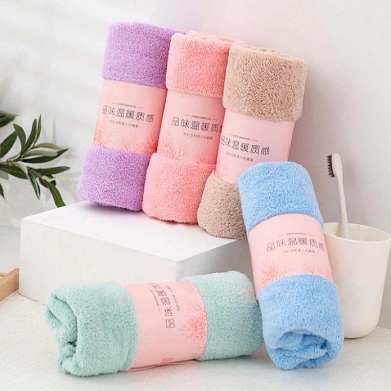 Khăn lông cừu cao cấp Hàn Quốc 35x75cm