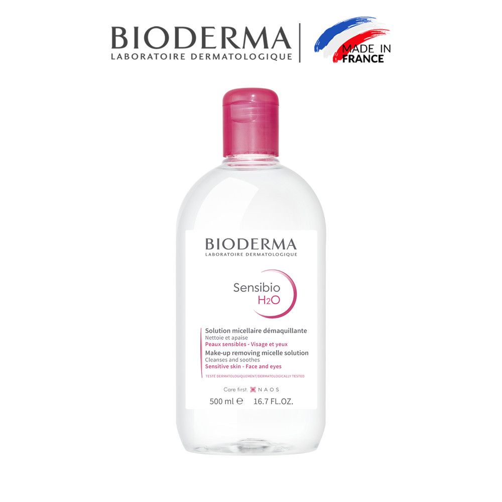 Nước tẩy trang Công Nghệ Micella Bioderma Sensibio H2O