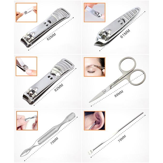 Bộ cắt tỉa móng chân, tay 12 món